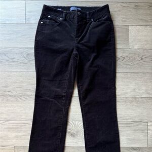 Women’s Talbots Corduroy Pants Black 2P